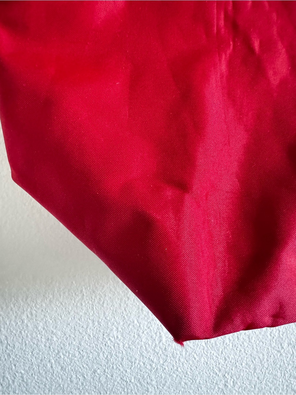 Longchamp Red Le Pliage Shopping Modele Depose Tote Bag - Picture 3 of 13